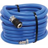 Rallonge tuyau antistatique air comprimé bleue 10 mètres x Ø 8mm, 20 bar, DRAKKAR