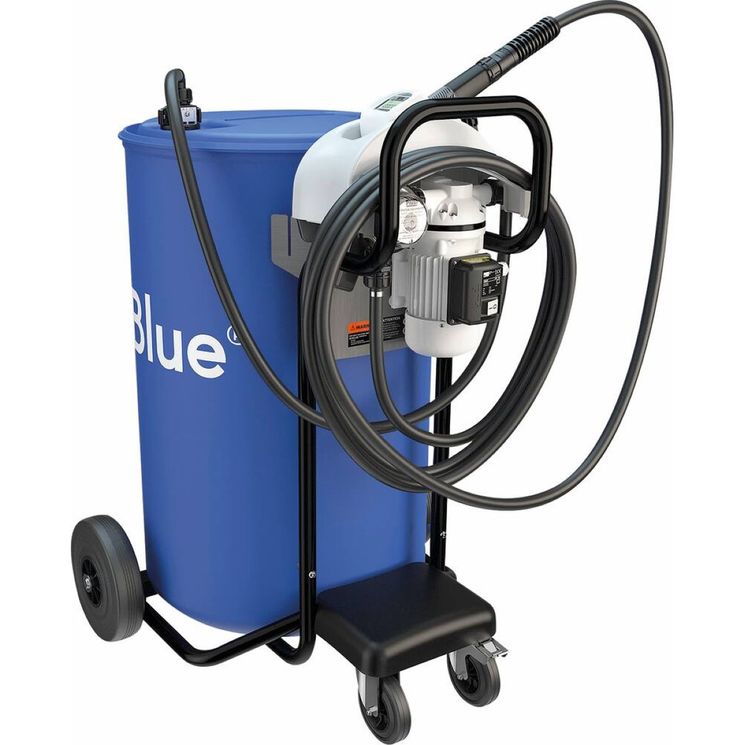 Distributeur mobile AdBlue pour fût de 200L avec pistolet automatique 10 l/min et pompe électrique 230V, PIUSI