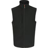 Gilet sans manche respirant Softshell, Noir, taille S à 3XL