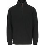 Sweat col camionneur, Noir, taille XS à XXXXL