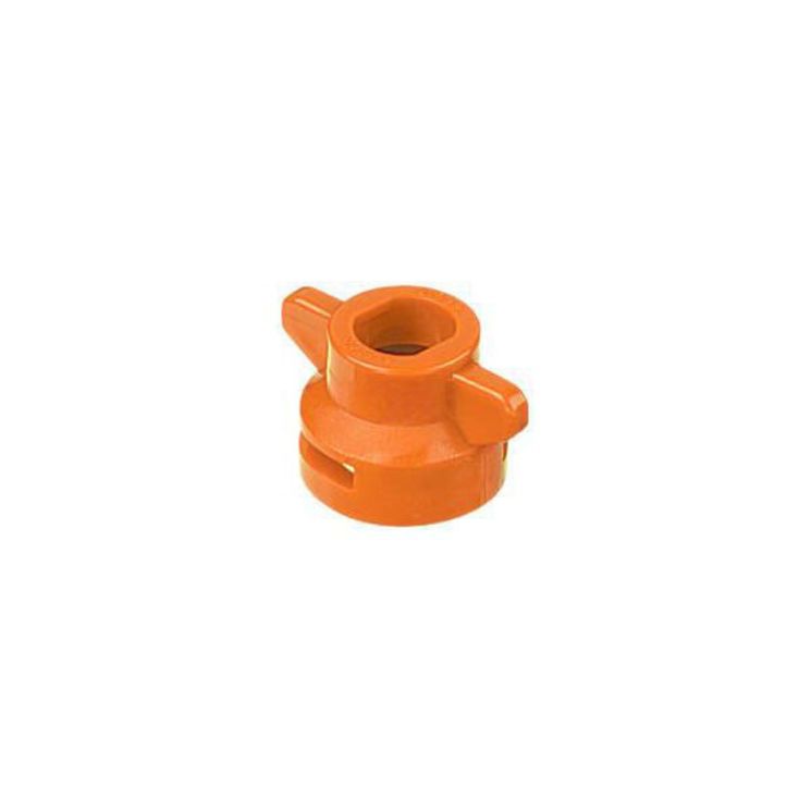 Ecrou baïonnette orange avec joint montage HARDI pour buse TJ60, AI, AIUB, AITT, TTI, DG, SJ3, AIXR TeeJet