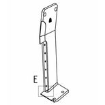 Lame nue 20x730mm pour décompacteur AGRISEM Cultiplow 52, LAM-721, gauche, pièce origine