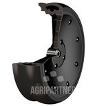 Roue métal plastique complète MPB FARMFLEX 400x115 moyeu 16x44 semoir HORSCH, MONOSEM, JOHN DEERE, pièce interchangeable