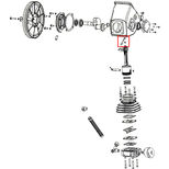 Aiguille de barbotage pour compresseur ved355, 21162002, PRODIF EXPERT