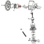 Joint spi 35x56x12 pour compresseur ved603, 21161005, PRODIF EXPERT