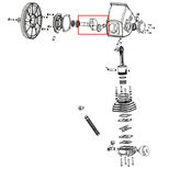 Circlips de vilebrequin pour compresseur ved603, 21146004, PRODIF EXPERT