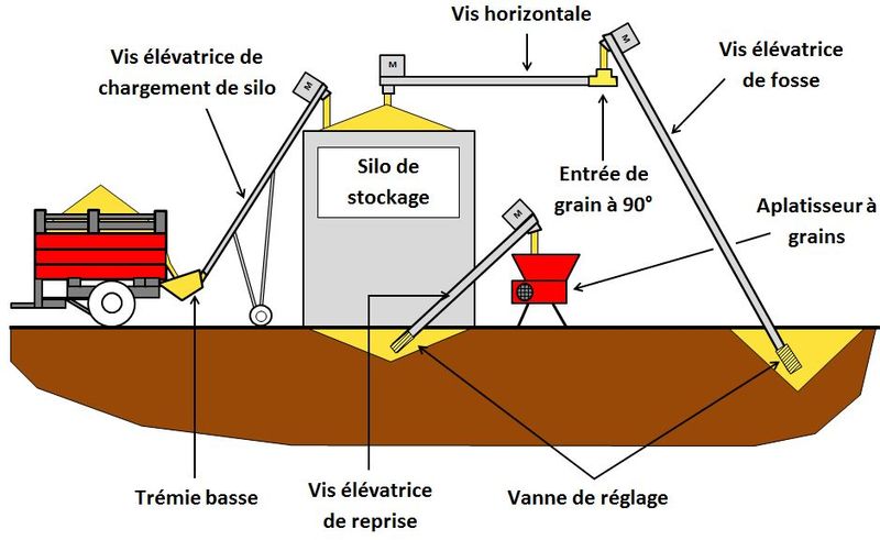 Vis à grains TN TECHGRAIN Agripartner