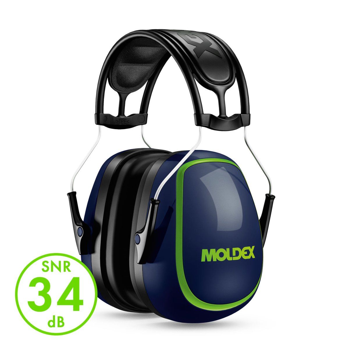 Casque antibruit M5, protection 34 dB, MOLDEX