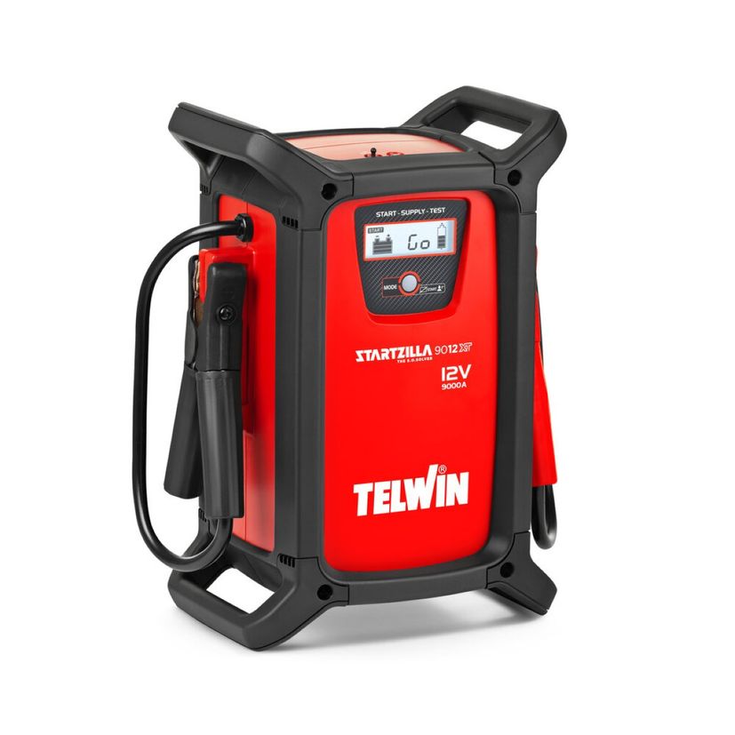 Booster, source de courant et testeur électronique multifonction au lithium 12V TELWIN Startzilla 9012 XT 12V