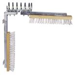 Kit brosse d'étable pour vache, 50 x 10 cm, avec support, 29310, KERBL