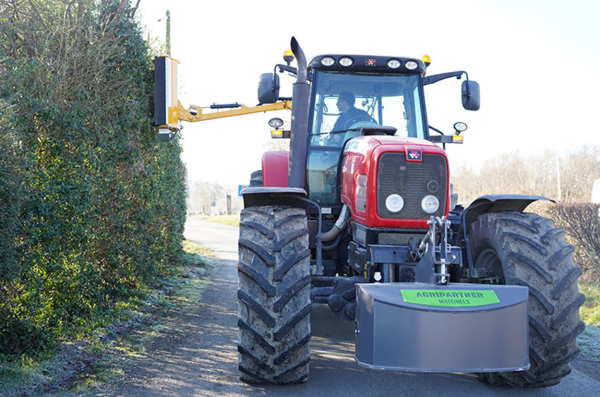 Masse Agripartner sur tracteur