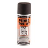 Aérosol PEINTO noir MAT 600° haute température, 400 ml