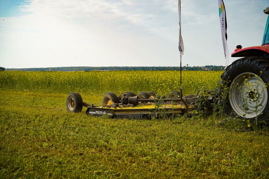 Gyrobroyeur KPR broyage de moutardes