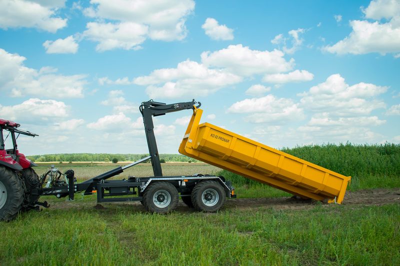 Porte caisson T185-1 au travail