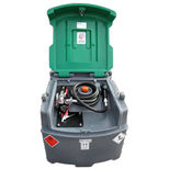 Citerne de ravitaillement combiné GNR 600 litres avec pompe 12V 35 l/min et Adblue 45 litres avec pompe 12V 10 l/min