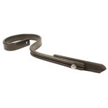 Dent de Vibroculteur droite complète, section 45X12mm 1 trou diamètre 10mm, dégagement 450 mm, pièce interchangeable