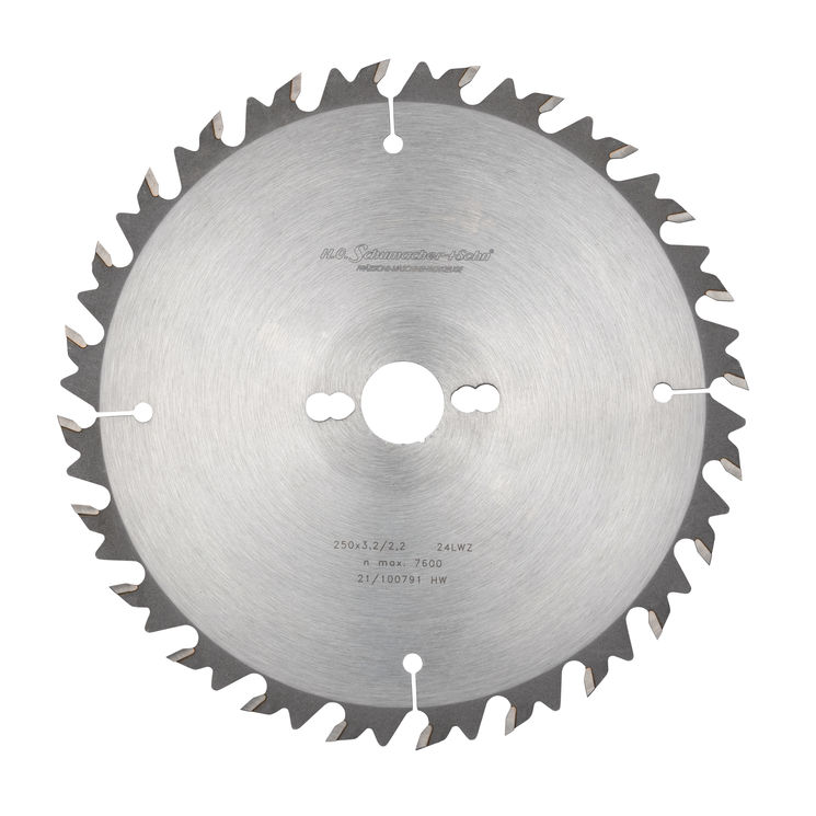 Lame de scie de débit avec anti-recul carbure Ø270 EP3.2 alésage 30, 24 dents