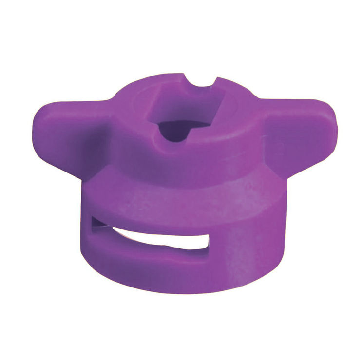 Ecrou baïonnette violet avec joint montage HARDI pour buse TP, XR, AIXR, DG, TT, OC, AccuPulse TeeJet