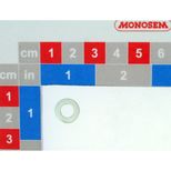 Rondelle 6,5 x 12 x 0,6 geo, pour semoir MONOSEM, 30620008, pièce origine