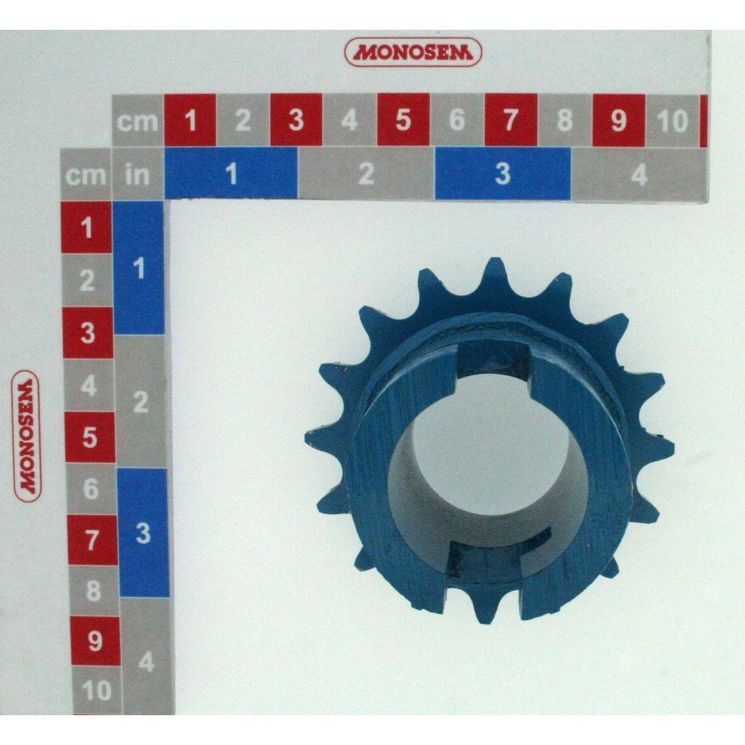 Pignon tête debrayable élément nc 16 dents, pour semoir MONOSEM, 66004302 - 7477, pièce origine