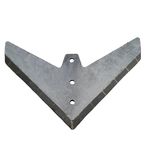 Aileron carbure hirondelle 400x12 mm pour Déchaumeur à dents, Cultivateur, ACTISOL grande culture, 19300031, pièce interchangeable