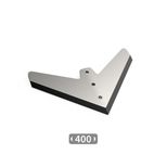 Aileron carbure hirondelle 400x12 mm pour Déchaumeur à dents, Cultivateur, ACTISOL grande culture, 19300031, pièce interchangeable