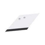 Aileron avec plaquettes carbure pour décompacteur RAZOL Aramulch, 014537, gauche, pièce interchangeable