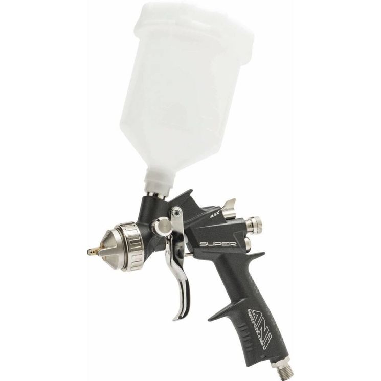 Pistolet de peinture de 2 à 6 bar, buse Ø1,8 mm, godet supérieur 500 ml