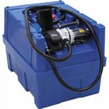 Citerne de ravitaillement AdBlue® 200 litres, avec kit de pompe, pistolet auto et plateforme 20V Li-ion - batterie 4Ah et chargeur, SCHNEIDER