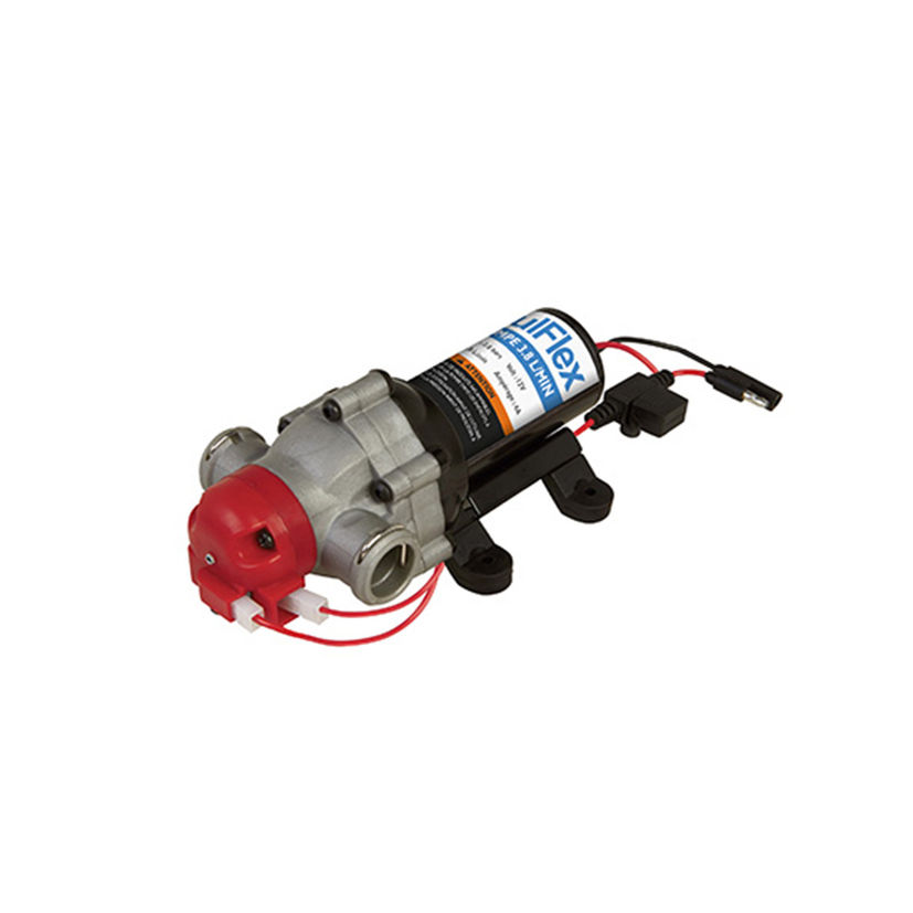 Pompe PulFlex 3,8 l/min-2,8 bar, 12V, pour pulvérisateur, amorçage automatique jusqu'à 1,2 m, entrée et sortie tuyau 3/8"