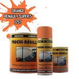 Peinture agricole collection PROCHI-ROUILLE, Orange, 1257, RENAULT SUPER 5