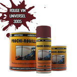 Peinture agricole PROCHI-ROUILLE brillante, Rouge,  RAL 3005, UNIVERSEL