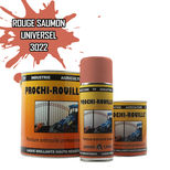 Peinture agricole PROCHI-ROUILLE brillante, Rouge saumon, RAL 3022, UNIVERSEL