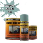 Peinture agricole PROCHI-ROUILLE brillante, Bleu clair, 392, AGROMET