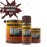 Peinture agricole PROCHI-ROUILLE brillante, Brun rouge, 503, UNIVERSEL