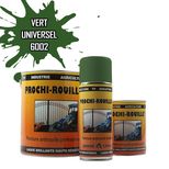 Peinture agricole PROCHI-ROUILLE brillante, Vert feuillage, RAL 6002, UNIVERSEL