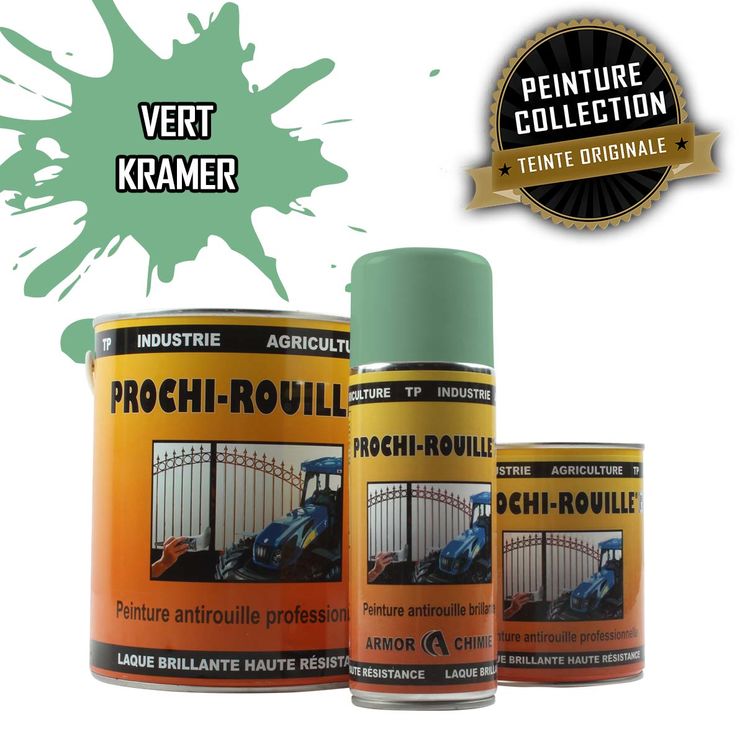 Peinture agricole collection PROCHI-ROUILLE, Vert, KRAMER