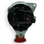 Alternateur 12V - 45Ah avec poulie 1 gorge, branchement B+ B+ D+, pour CASE, CASE IH, DAVID BROWN, FORD, JCB, MANITOU