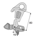 Verrouillage de crochet inférieur, type CBM, cat 2, CBM