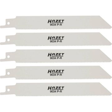 Lot de 5 lames de scie sabre tous métaux 153mm pour HZ218288, 9034P-R/5, HAZET
